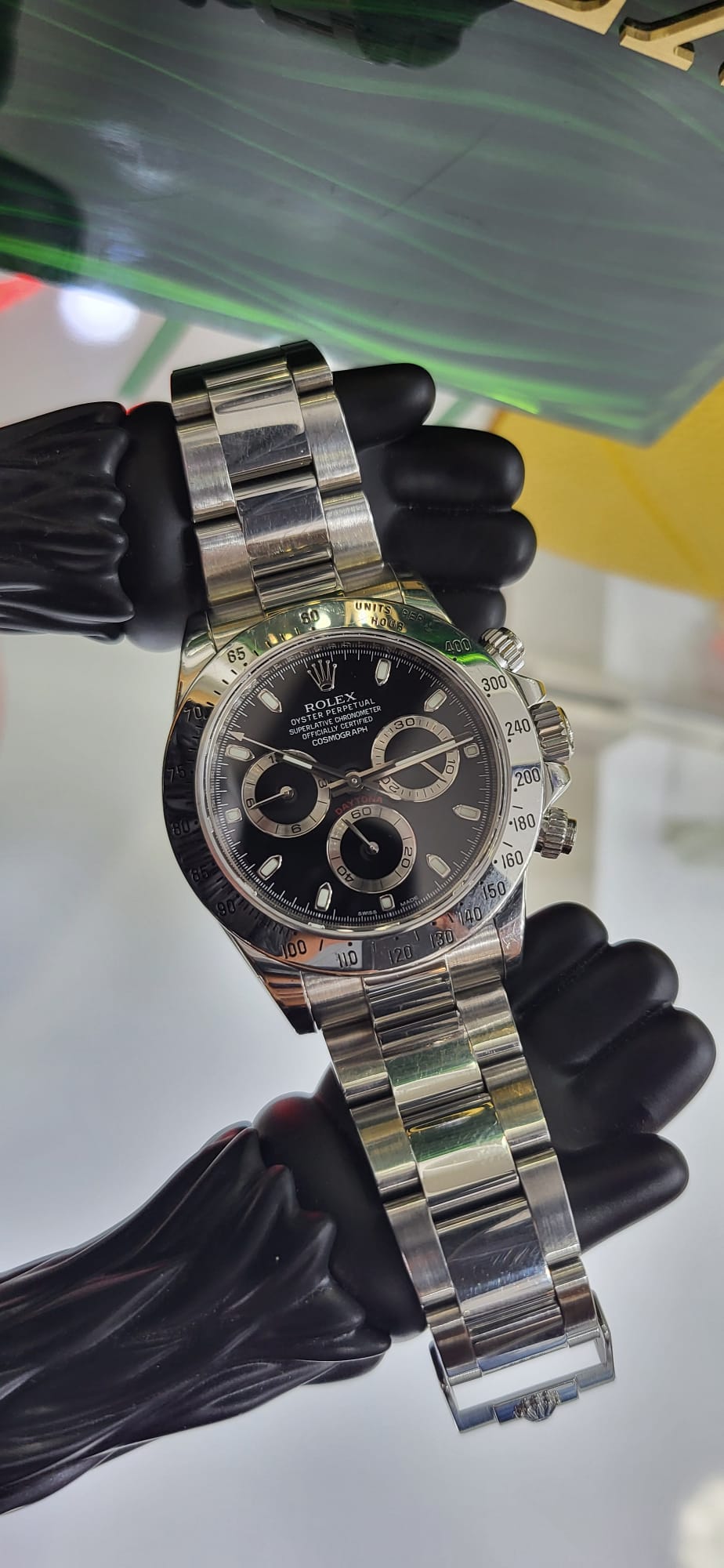 Rolex Daytona 40 mm Black Dial 116520 Stainless Steel - Image 6