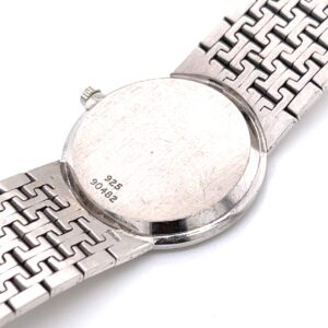 Piaget 18K White Gold Vintage Ladies Diamond Watch